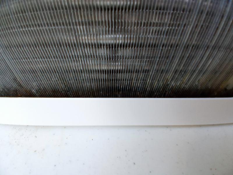 back side at the bottom where it started to rust cause the water had no where to go