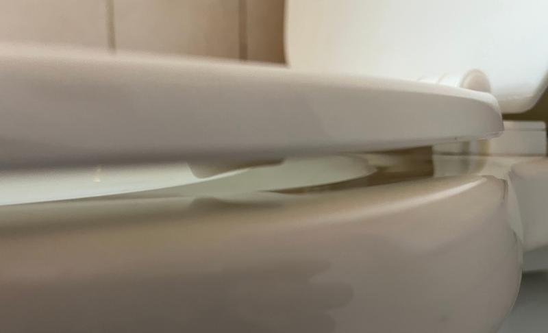 Rear feet not touching rim