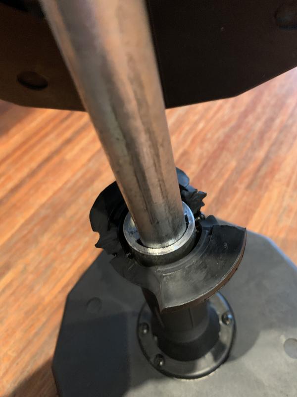 broken handle on Weider 5-in-1 adjustable after 3 uses