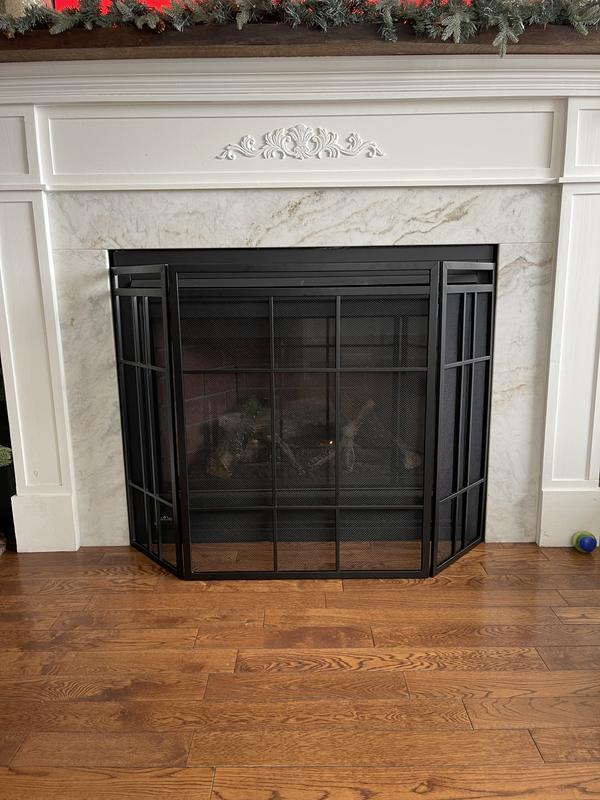 Fireplace screen