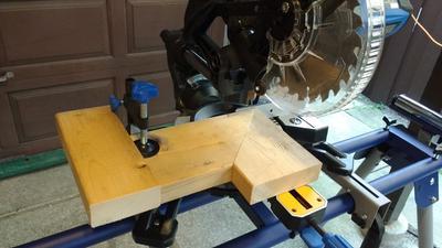 Cross & Mitre Cuts using the Mastercraft Sliding Mitre Saw, 7-1/4"