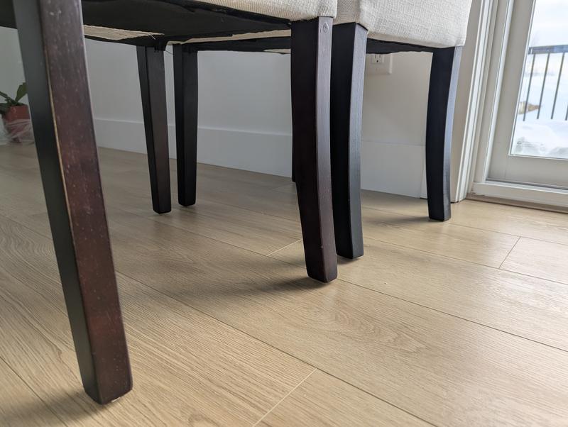 Chair legs come in cherry dark red and black..make sure to match the box numbers to get all the same color