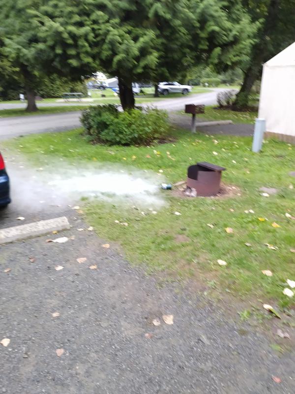 New tank faulty O Ring or stuck valve ?