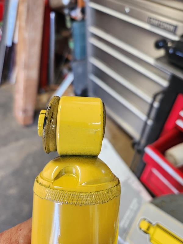 Pin and rubber WAY off center, how does this leave the factory like this?