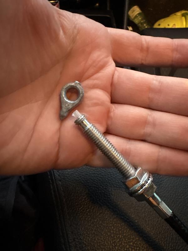 Deflector control cable