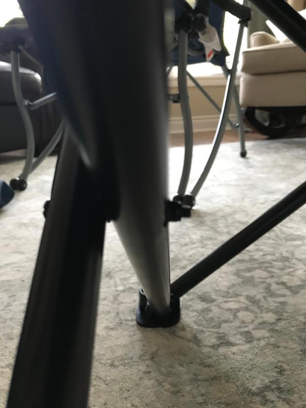 bolt that is in front that was a fail on older chairs.