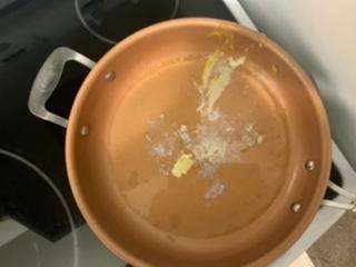 My non stick ruined my eggs.