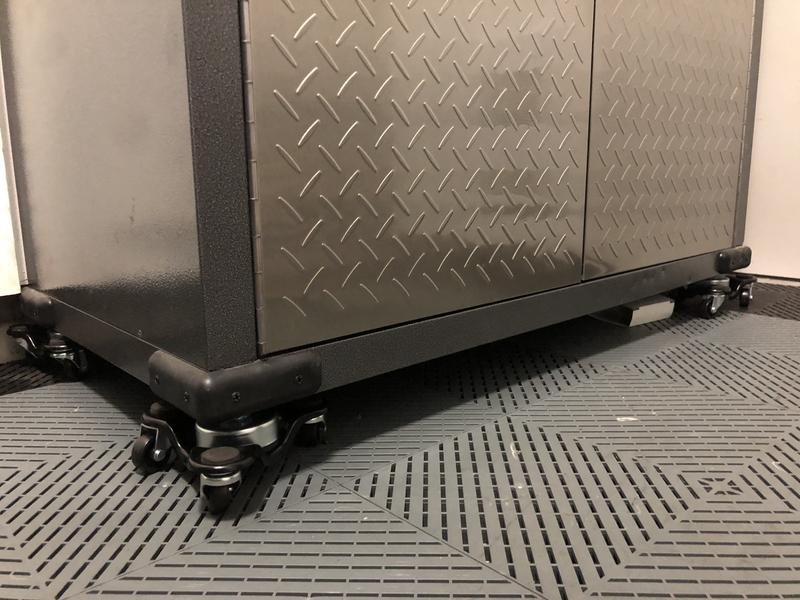 three wheel swivel dolly