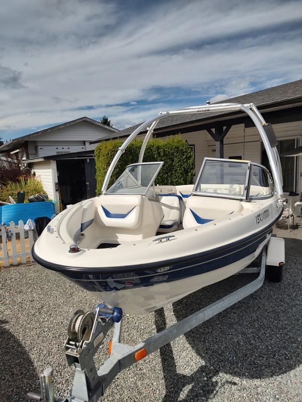 17 year old Bayliner cleaned up