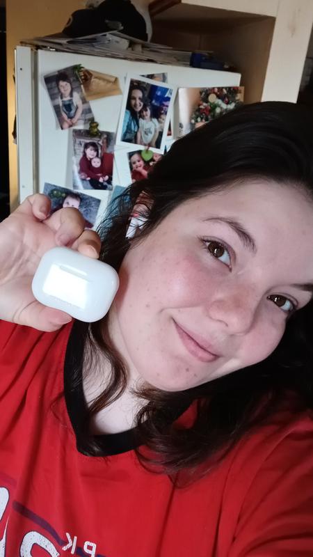 Photo avec les écouteurs