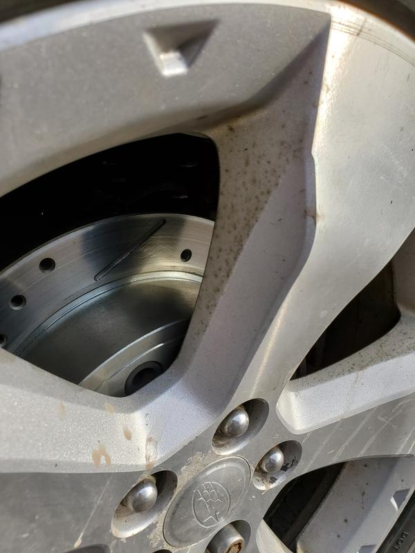 Brake Dust Spots