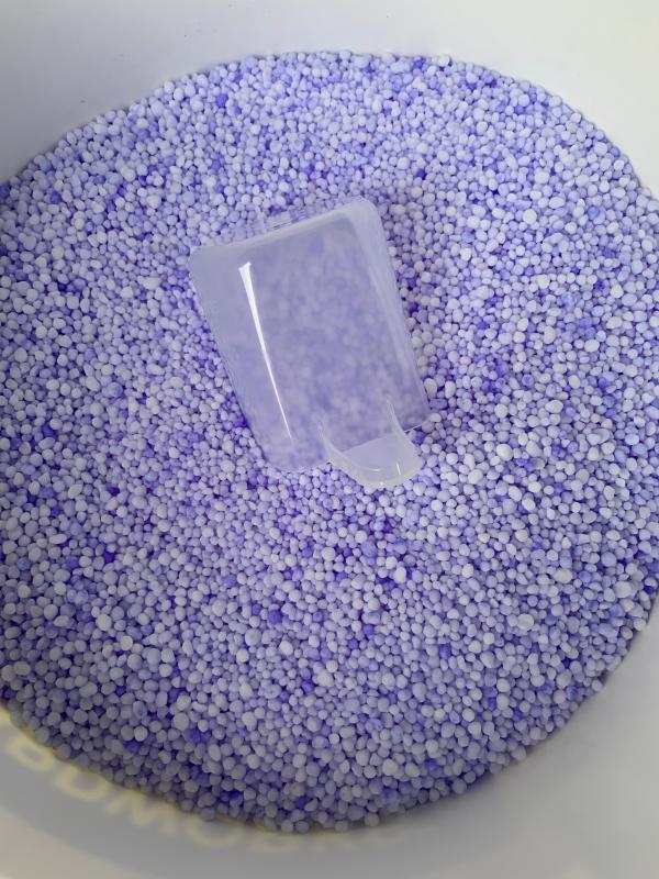 Inside bucket with scoop