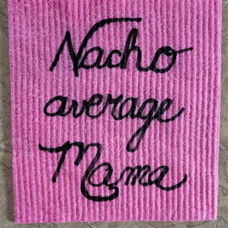 I created my own design using a fabric paint marker.