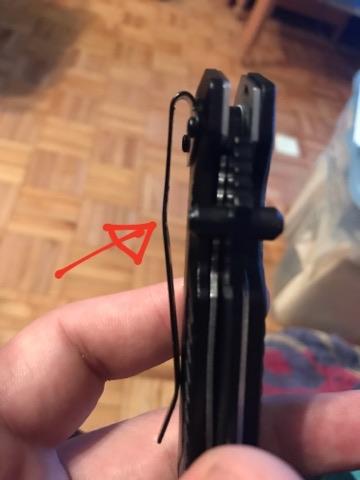 Simple mod to make the pocket clip usable.