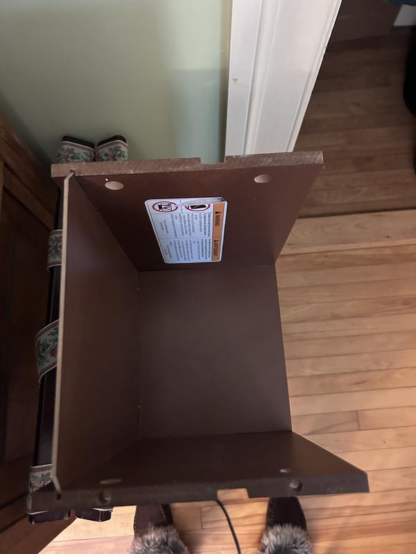 1. Drawer stoppers broken off before even using. 2. Holes missing on one side of drawer in order to insert plugs to attach the front