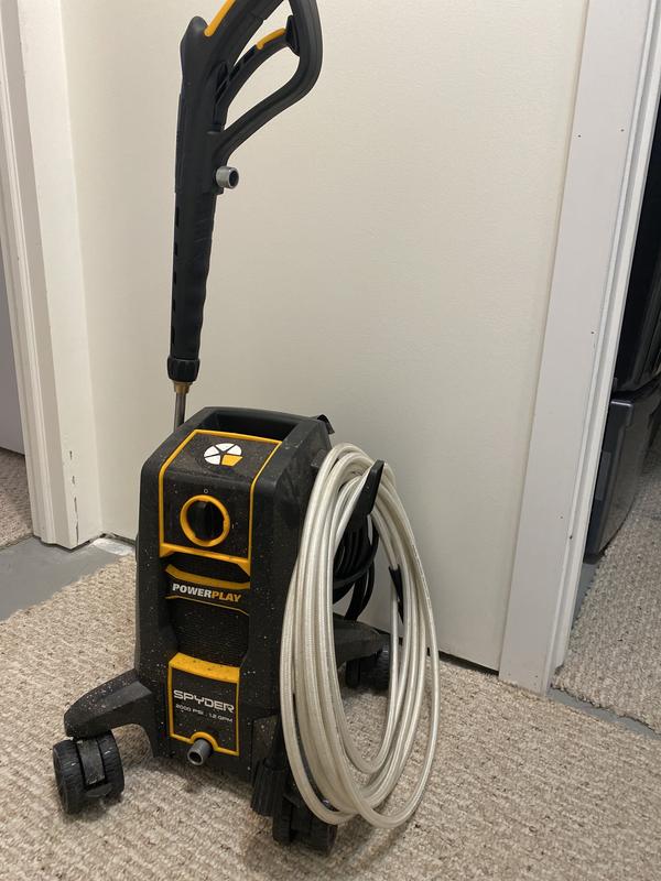 Good pressure and light to carry.