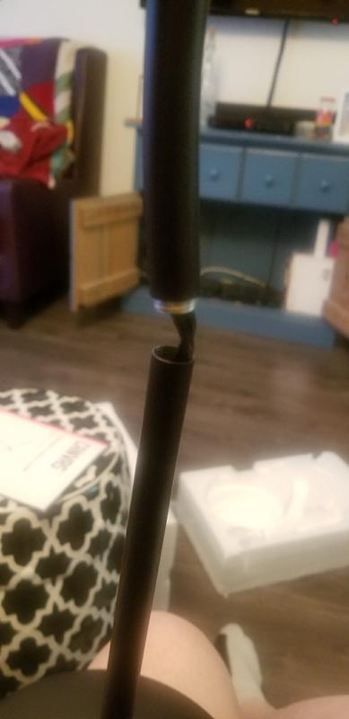 Not enough thread & twisted cord!