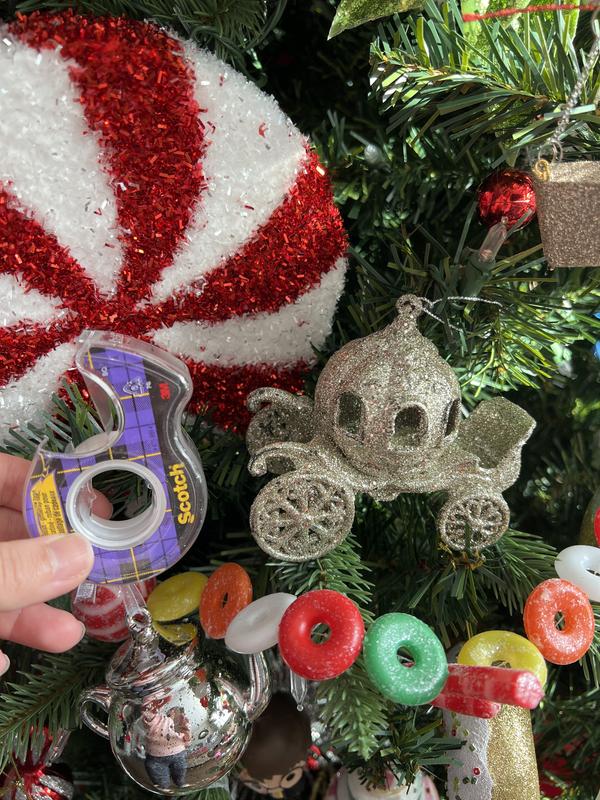 For size comparison, I held up some scotch tape haha