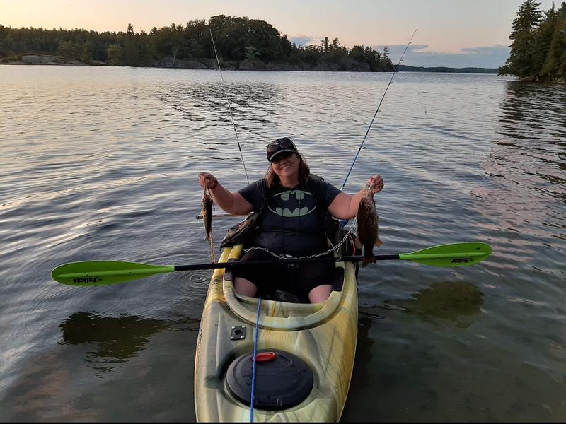 Great for fishing. Easy to get out of.