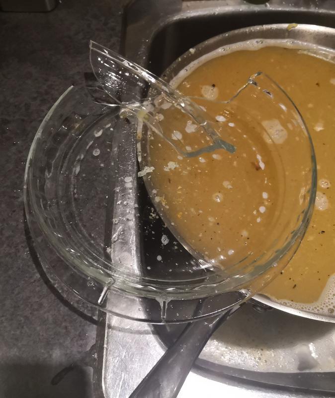 broke in a hand wash