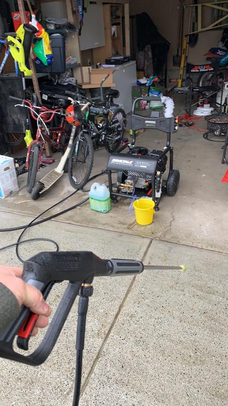 Just a guy and his pressure washer