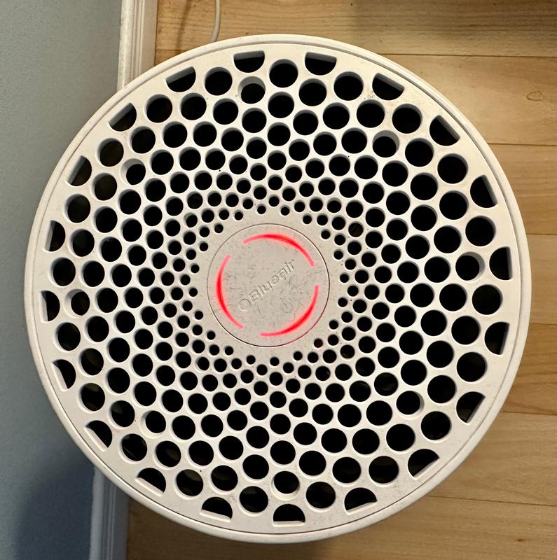 The three red lights that won't turn off.