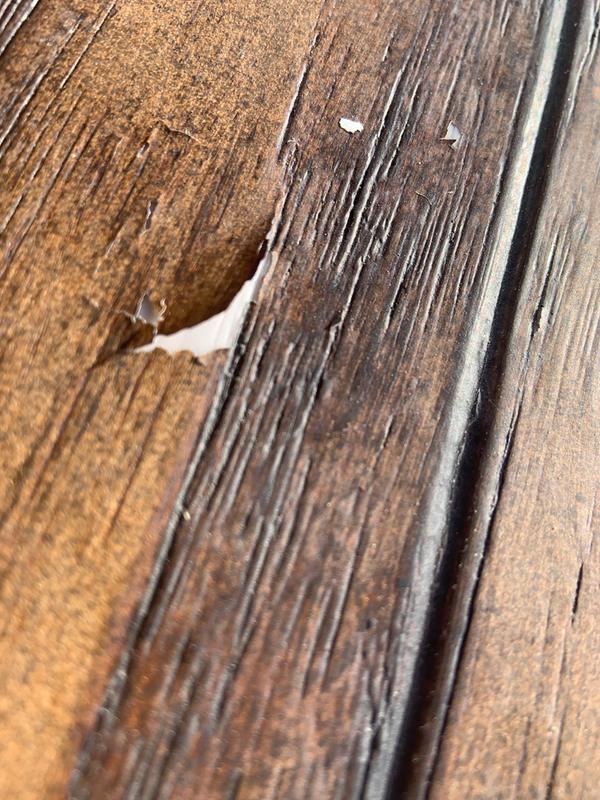 Peeling top after less than a month