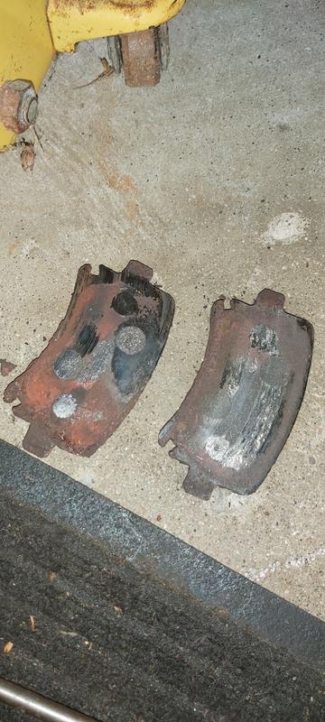 Pads needed to be changed, would have done this well the tires were off. They lost out on more work to be done.