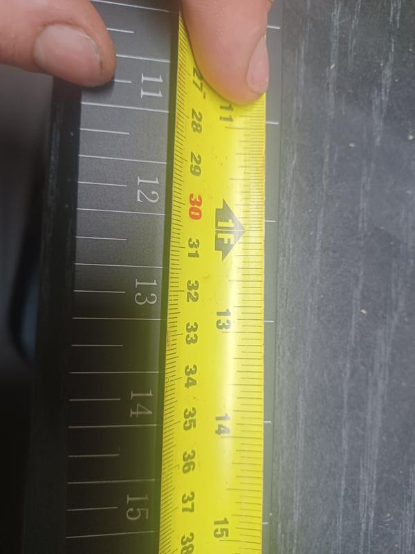 Comparing with dewalt measuring tape