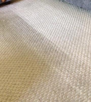 One pass with the cleaner and already a dramatic difference.