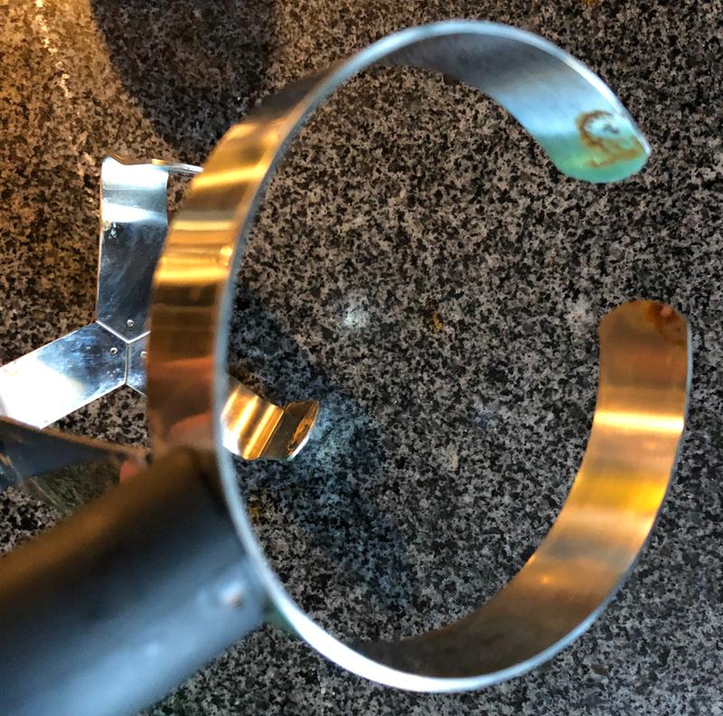 rust formed within the first week of using the Lagostina coffee press