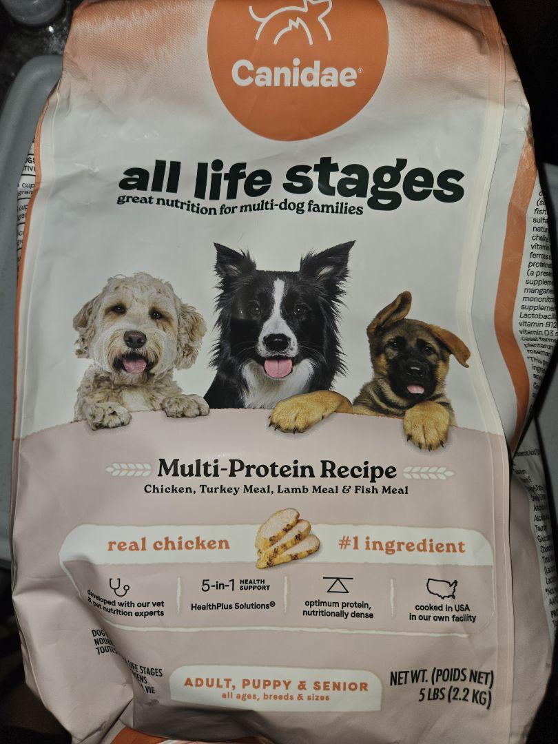 Canidae Multi Protein All Stages Dog Food 40 lbs