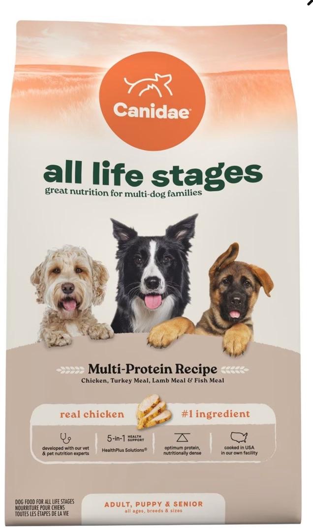 Canidae Multi Protein All Stages Dog Food 40 lbs