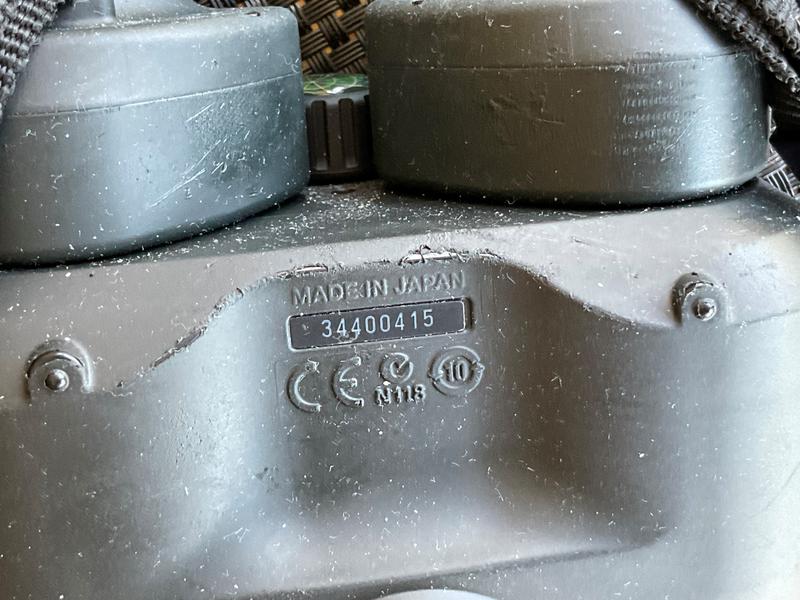 Photo of coating rubbing off