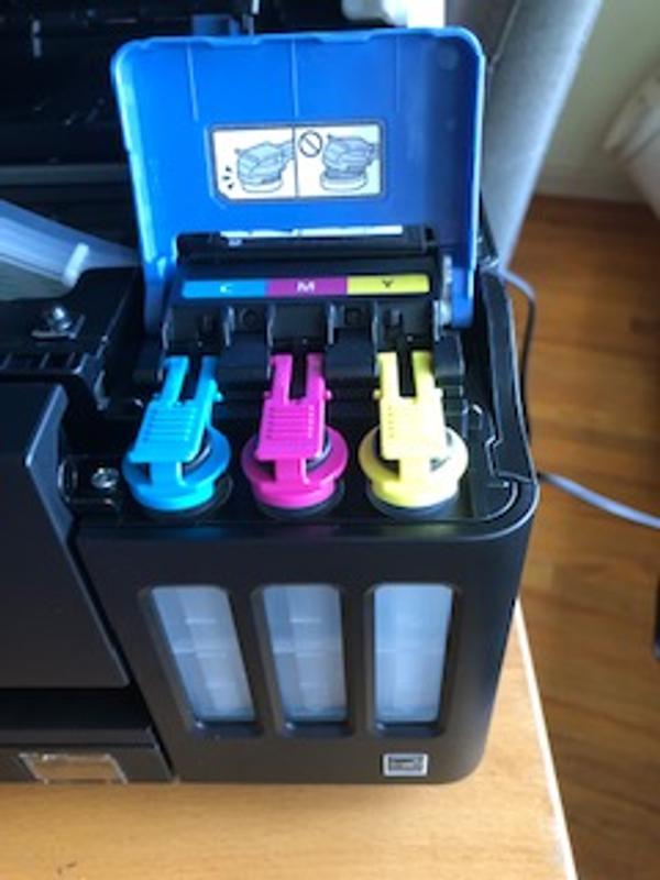 Easy ink level viewing