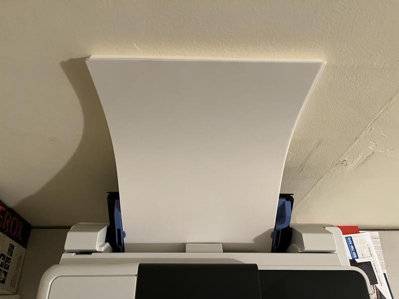 Rear Paper Tray