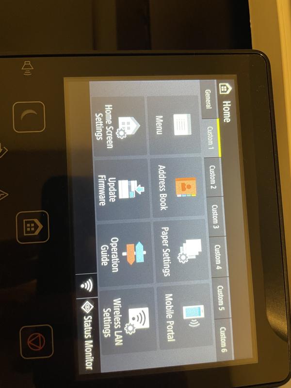 Touch screen display screen