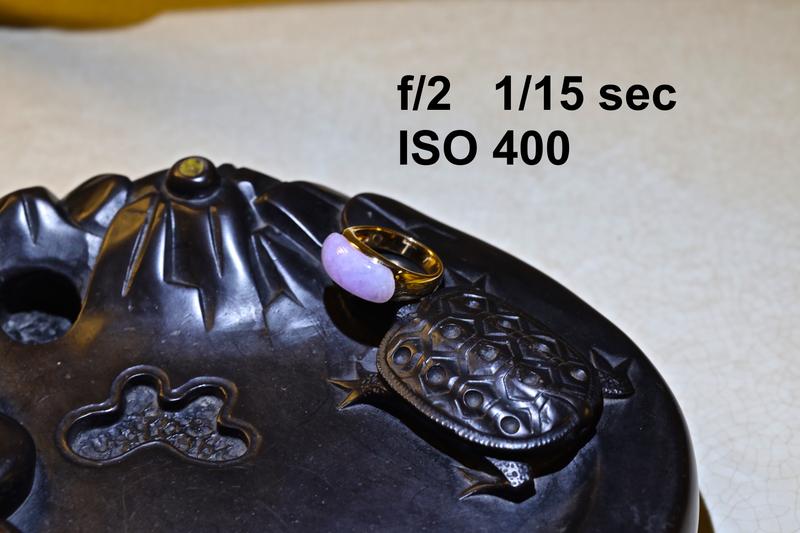 Hand-held at 1/15 sec.