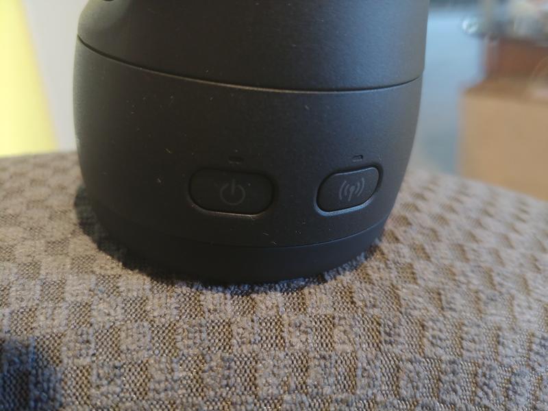 Various buttons on the device.