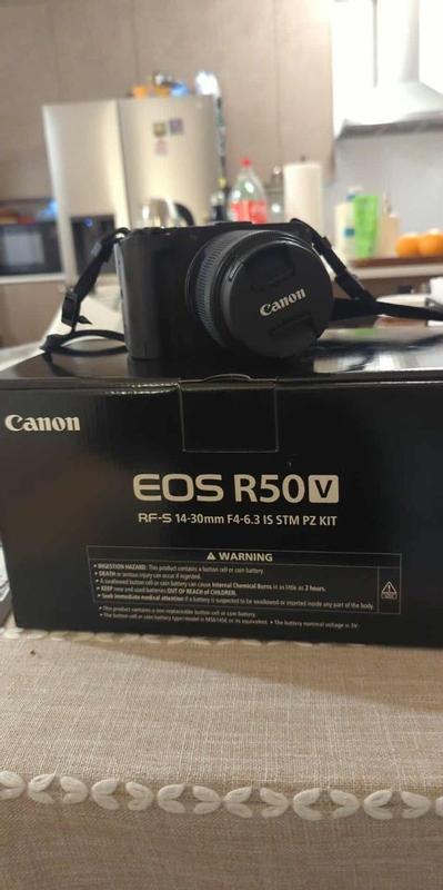 EOS R50 V + RF-S14-30mm F4-6.3 IS STM PZ Lens Kit | Canon Canada Shop