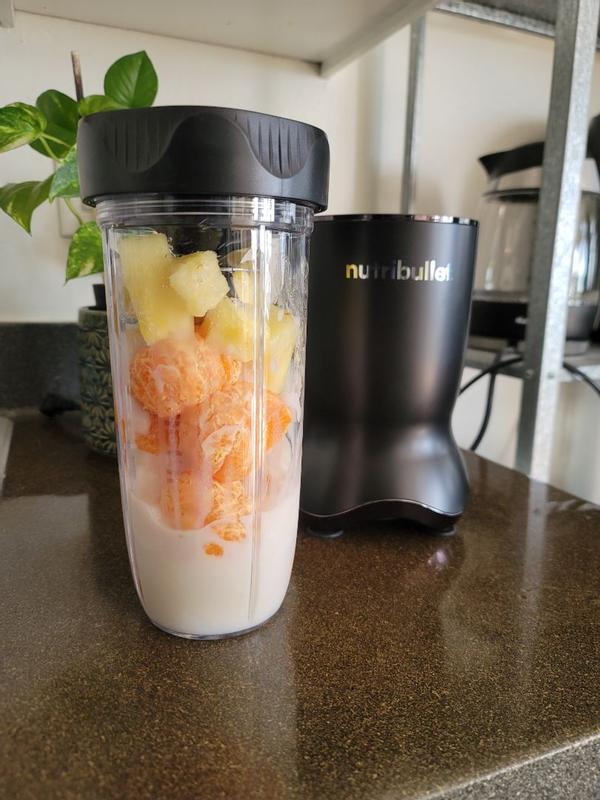 nutribullet Pro 900, elektrische blender, shredder, smoothiemaker, multifunctionele blender, 900w vermogen 900ml en 710ml beker, Matte Sand, NB910MASN