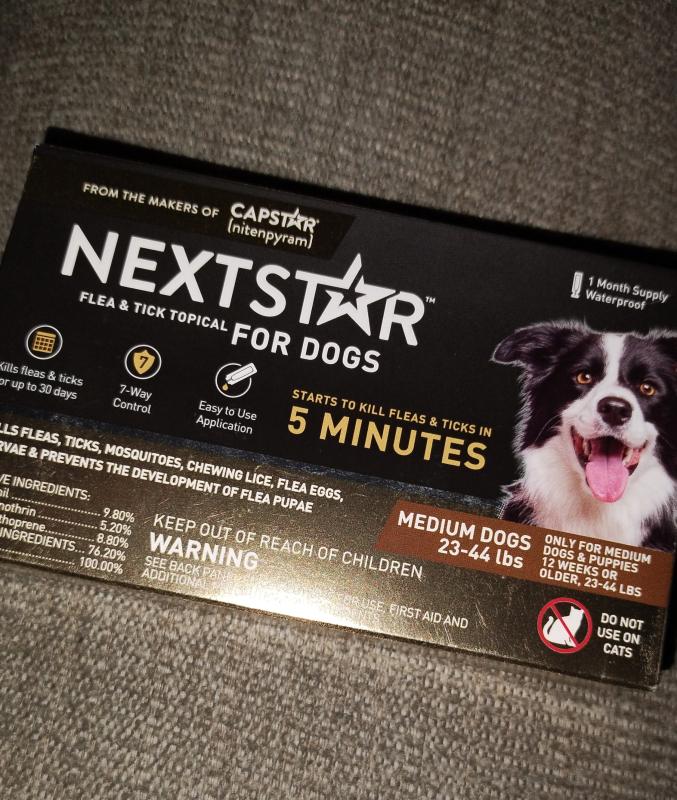 NEXTSTAR Flea Tick Topical for Dogs 3 Months