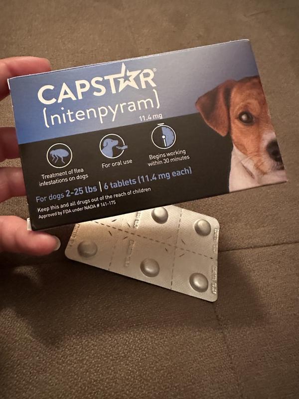 CAPSTAR® (nitenpyram) Oral Flea Treatment for Dogs - 12 Doses