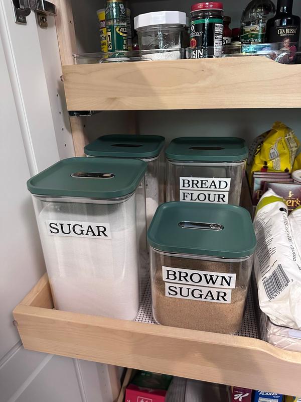 4.3 Qt Glass Container