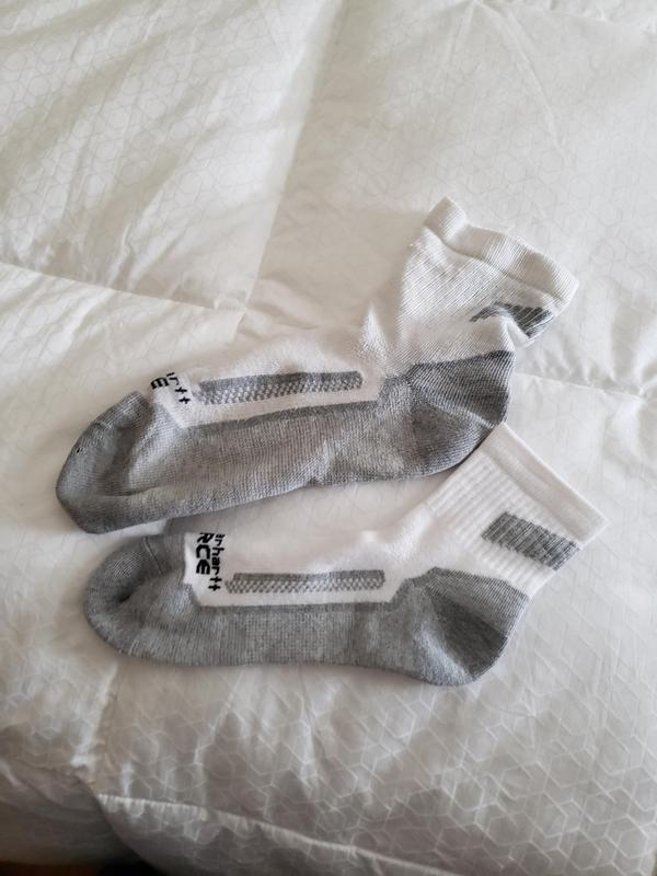 New and after wearing them