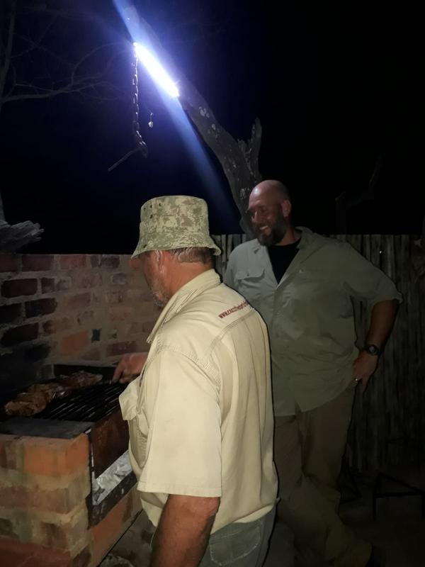 A little after hunting braai, shirt is comfortable and lightweight. Perfect for those warm days.