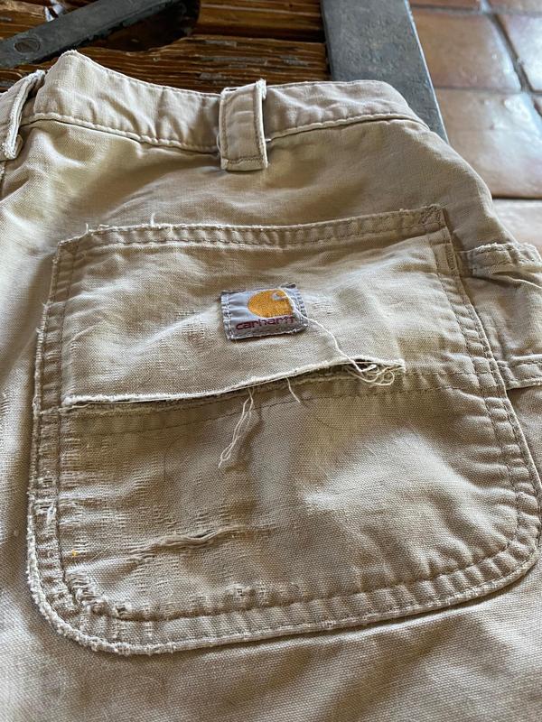Typical wear happening all over the short.