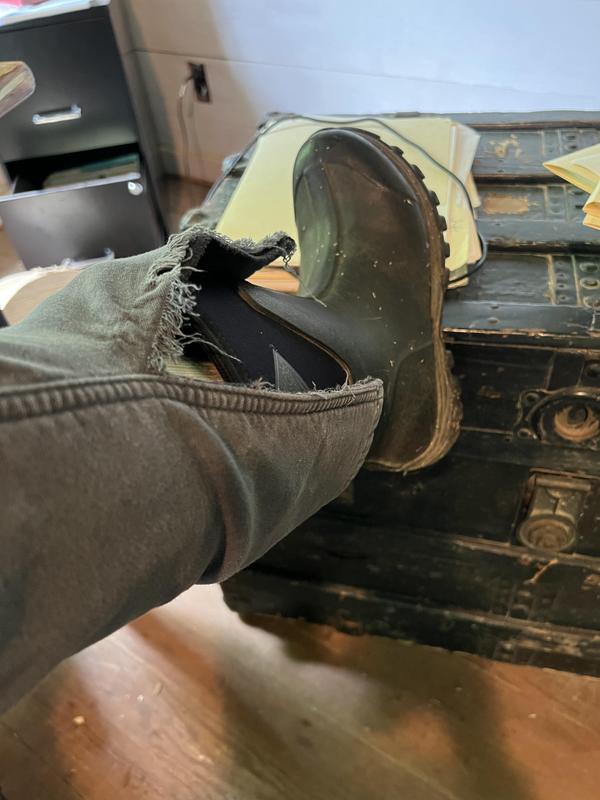 ... and still too narrow to go over my Muck brand boots.  Get real, Carhartt!