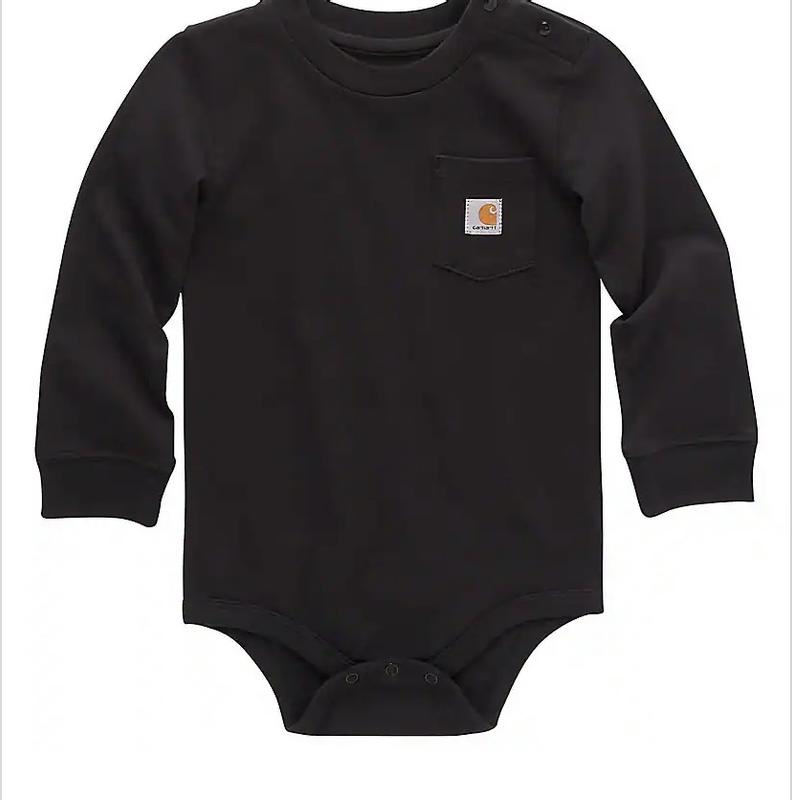 Carhartt Infant Boy's Pocket Long Sleeve Bodysuit - CA5002-K01-UT5-3M