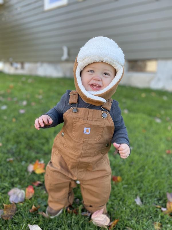 Infant carhartt sale overalls